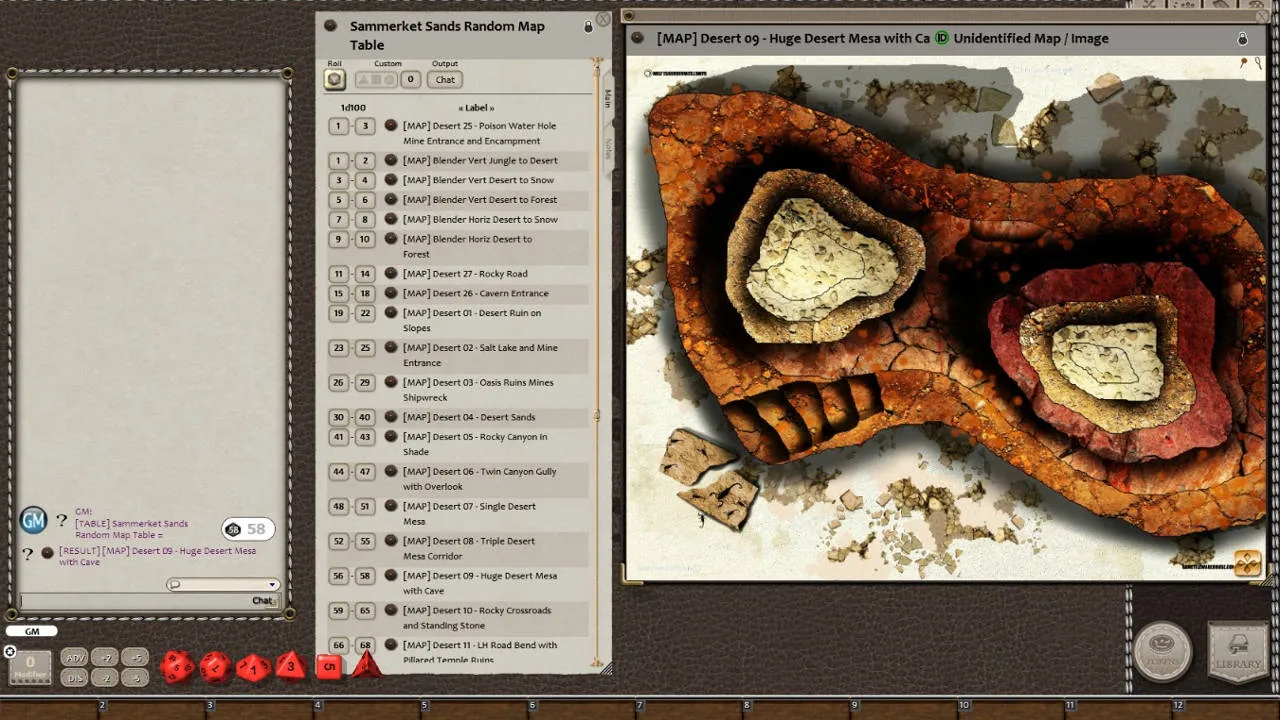 Fantasy Grounds - Meanders Map Pack: Sammerket Sands (Map Pack) Screenshot 3