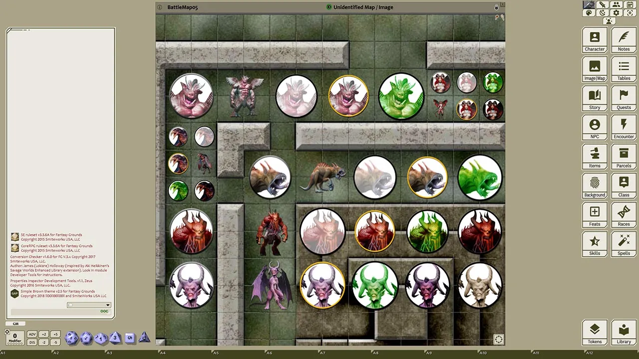 Fantasy Grounds - Creatures A-Z, Volume 6 (Token Pack) Screenshot 4
