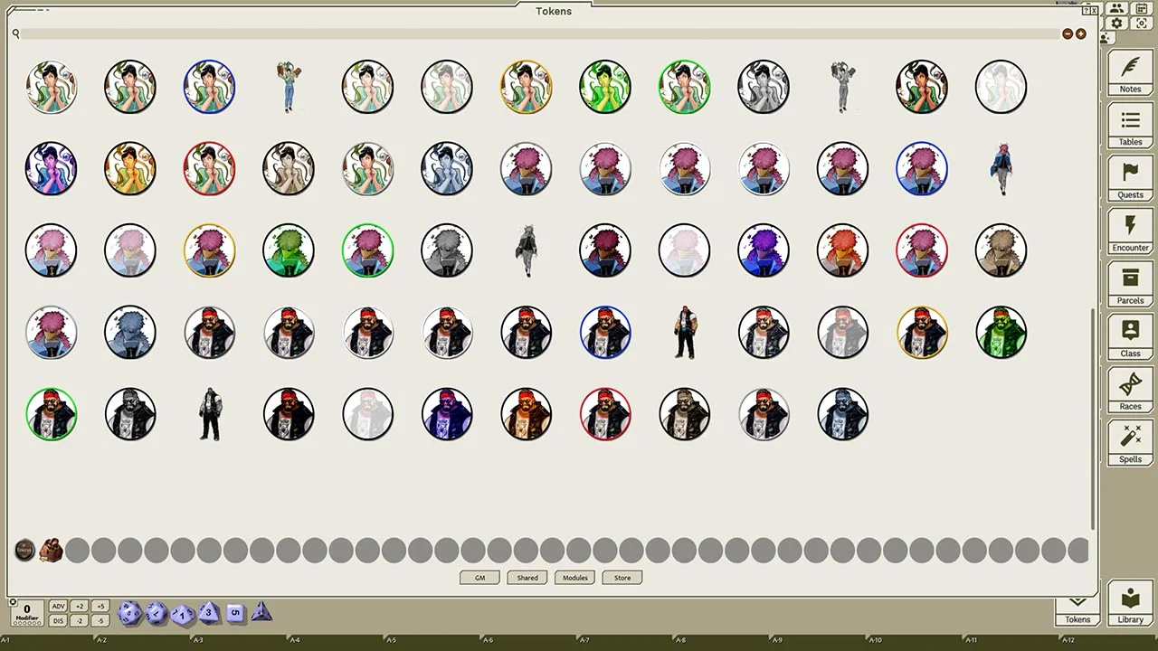 Fantasy Grounds - Scum and Villainy, Volume 3 (Token Pack) Screenshot 0