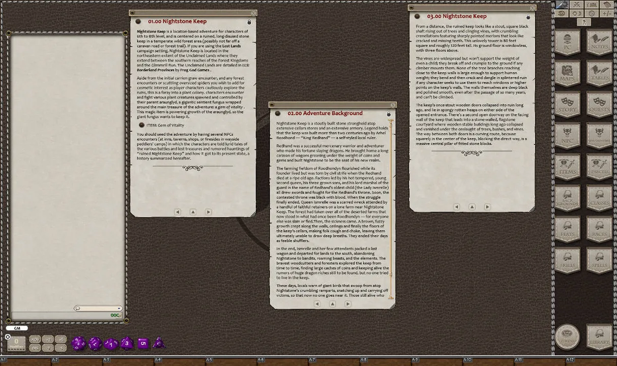 Fantasy Grounds - Quests of Doom 4: Nightstone Keep (5E) Screenshot 2