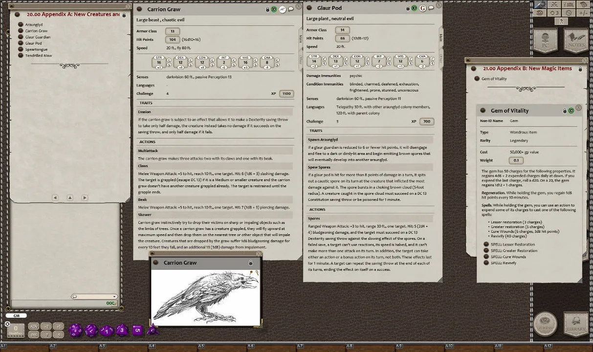 Fantasy Grounds - Quests of Doom 4: Nightstone Keep (5E) Screenshot 1