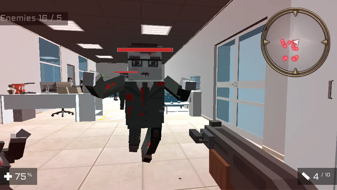 Square Head Zombies 2 - FPS Game Screenshot 0
