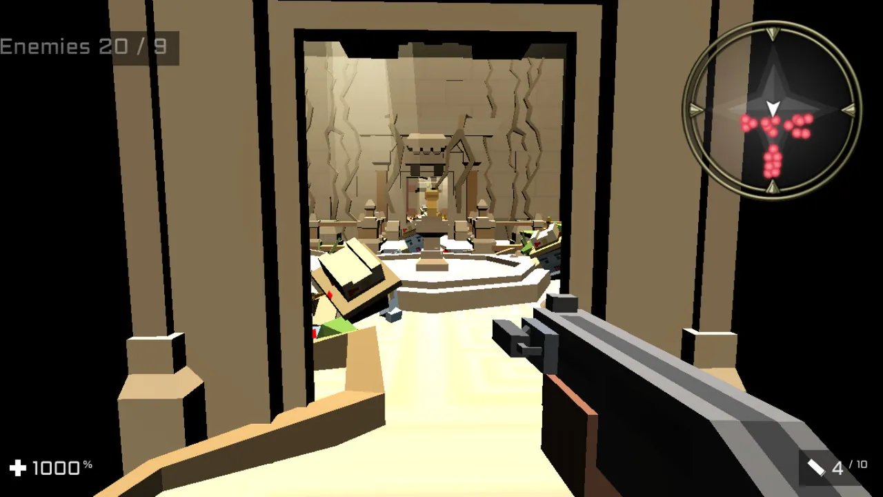Square Head Zombies 2 - FPS Game Screenshot 1
