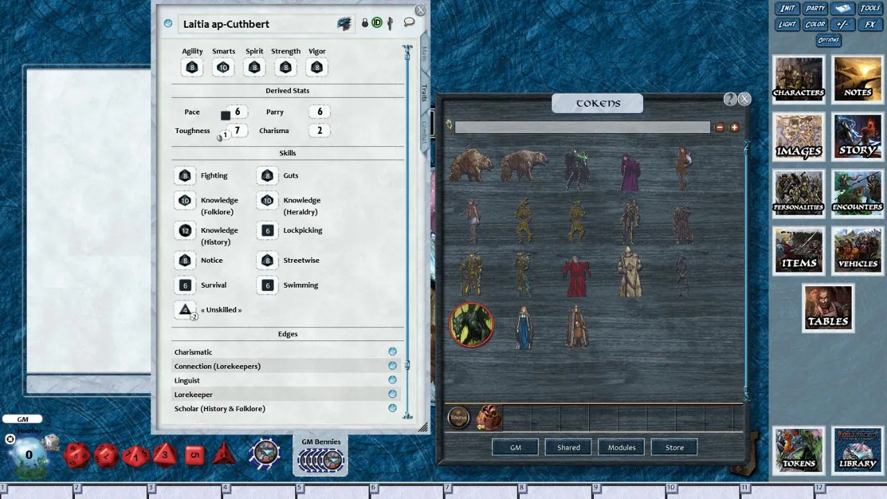 Fantasy Grounds - Hellfrost: Death in the Mire (Savage Worlds) Screenshot 3