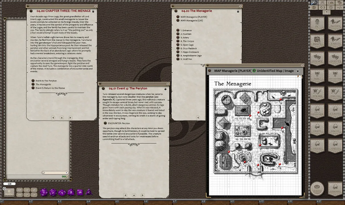 Fantasy Grounds - Quests of Doom 4: The Covered Bridge (5E) Screenshot 5
