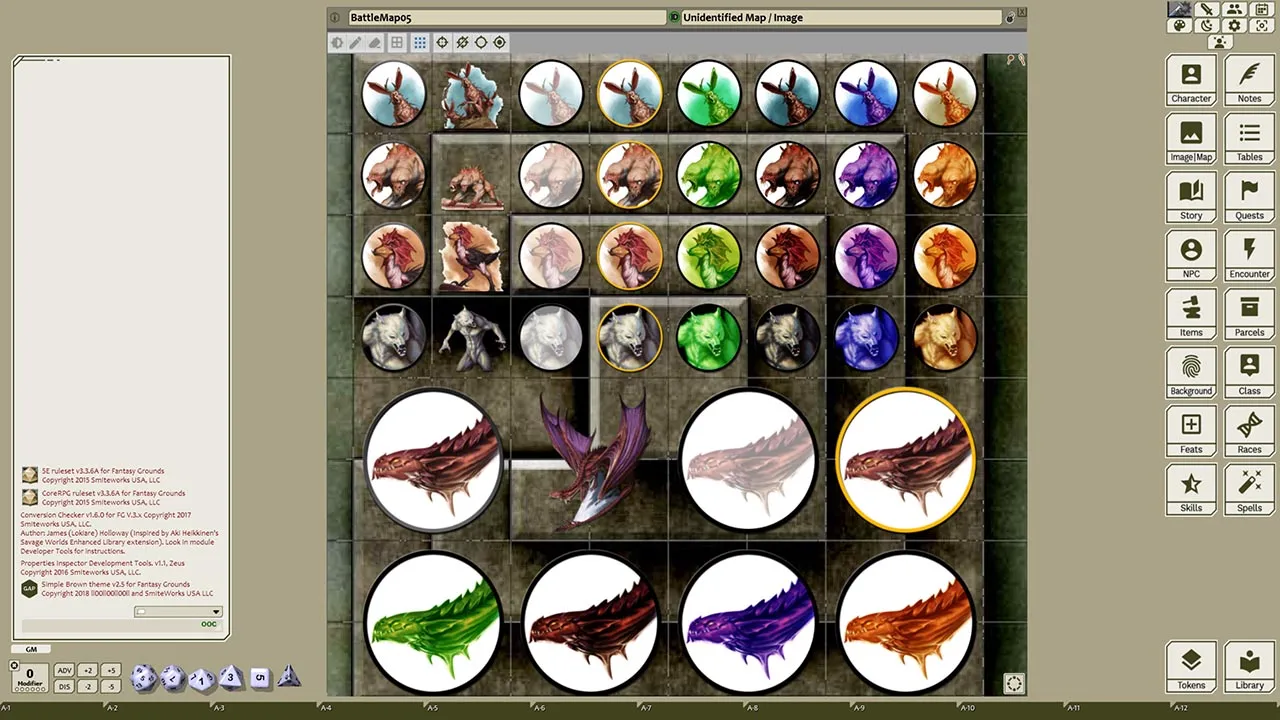 Fantasy Grounds - Strange Supernaturals, Volume 9 (Token Pack) Screenshot 1
