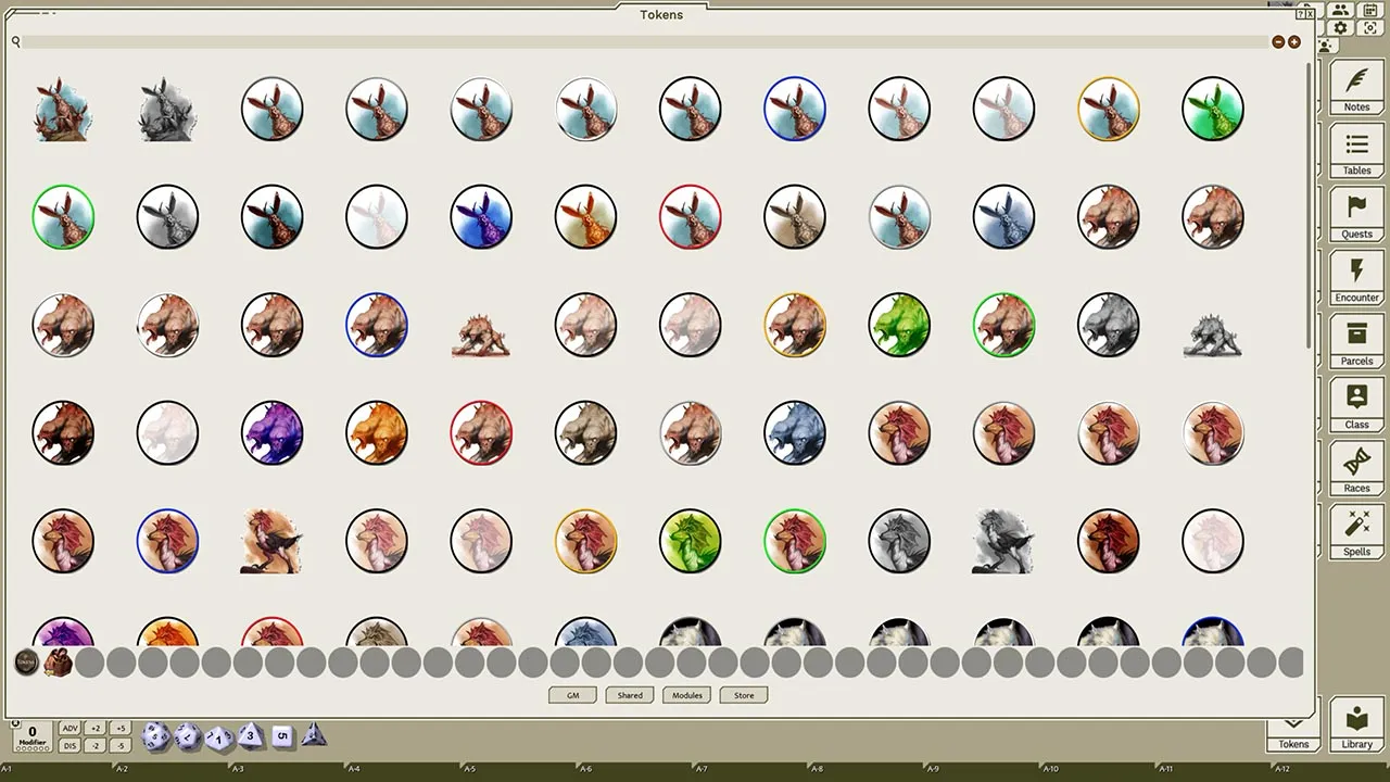 Fantasy Grounds - Strange Supernaturals, Volume 9 (Token Pack) Screenshot 2