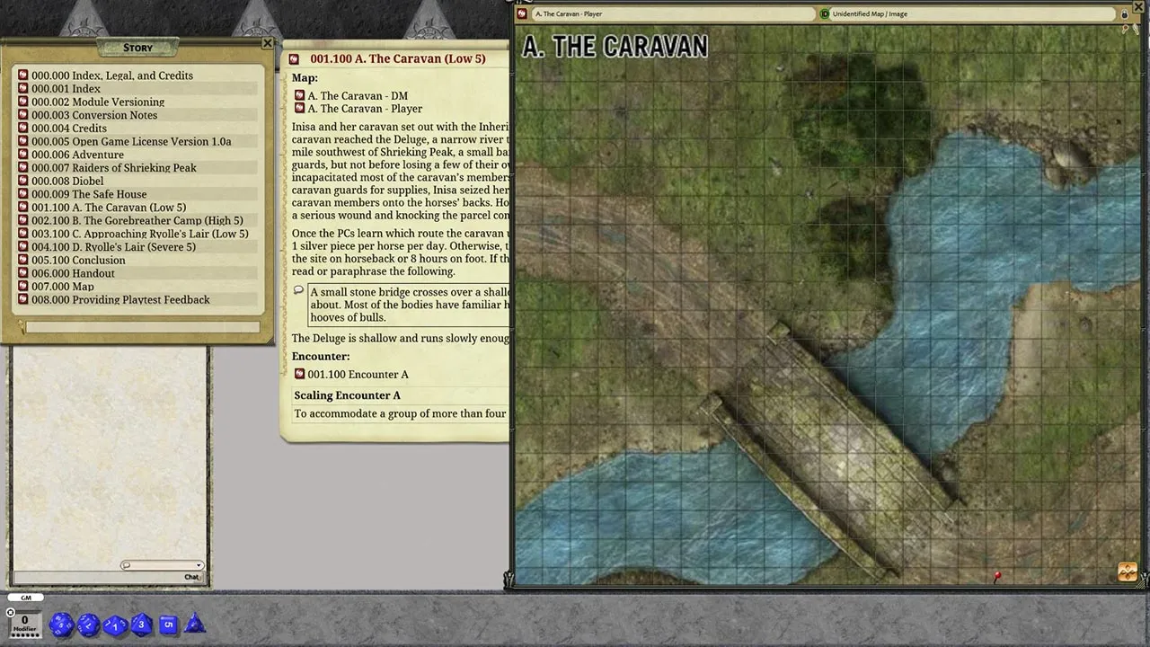 Fantasy Grounds - Pathfinder Society Playtest Scenario #2: Raiders of Shrieking Peak (PFRPG2) Screenshot 3