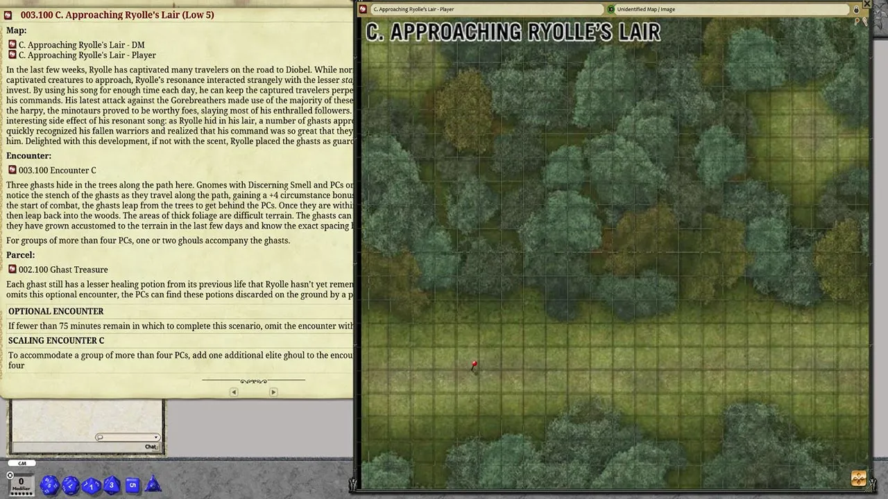 Fantasy Grounds - Pathfinder Society Playtest Scenario #2: Raiders of Shrieking Peak (PFRPG2) Screenshot 2
