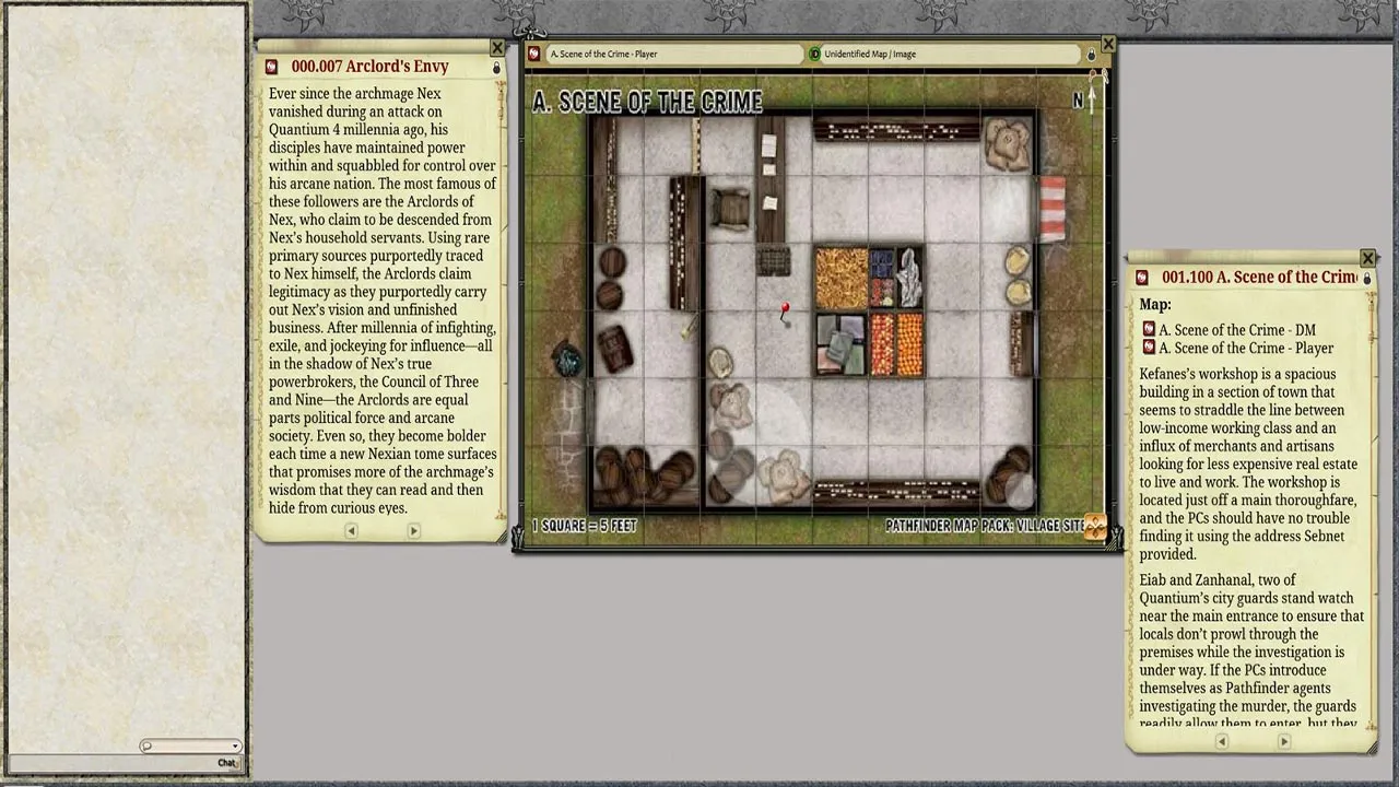 Fantasy Grounds - Pathfinder Society Playtest Scenario #3: Arclord's Envy (PFRPG2) Screenshot 2