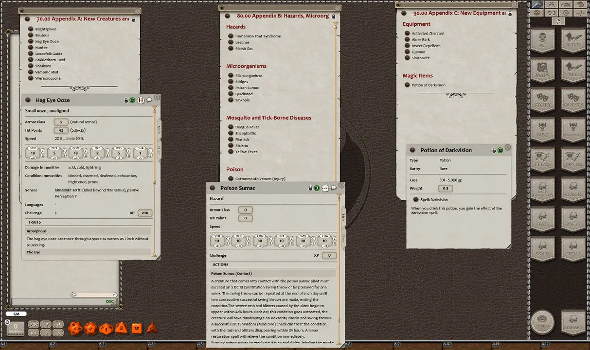 Fantasy Grounds: Quests of Doom 4 - The Hunter's Game (5E) Screenshot 1