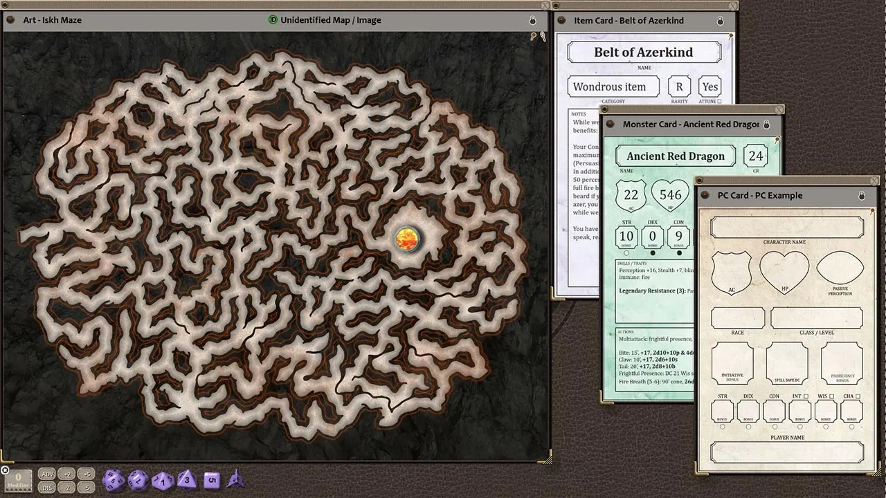 Fantasy Grounds - Fires of Iskh (5E) Screenshot 1