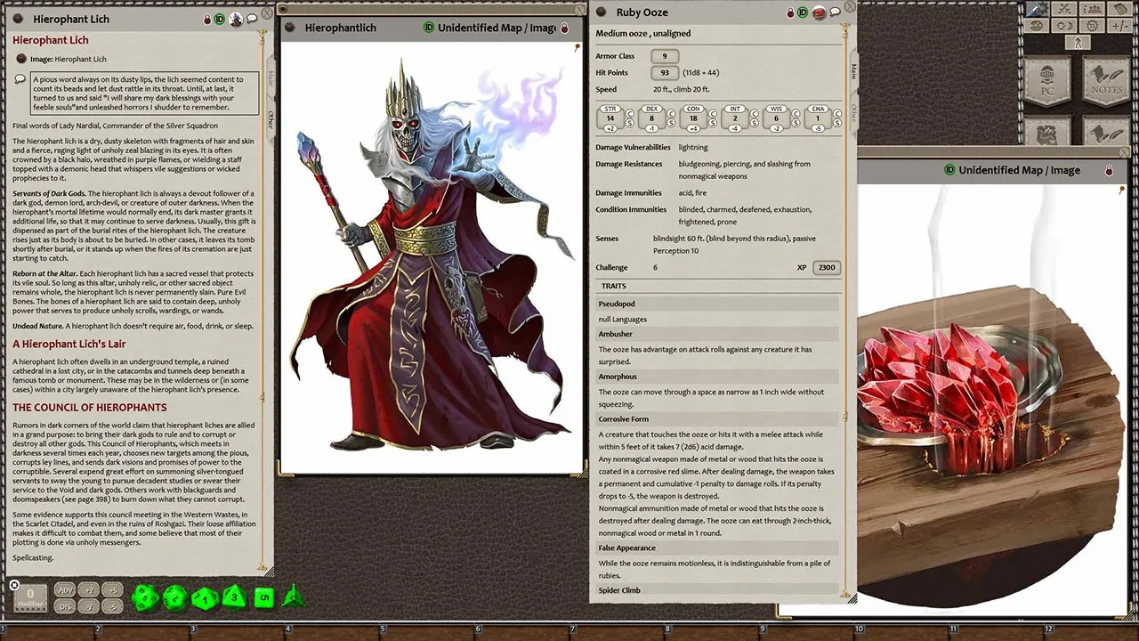 Fantasy Grounds - Creature Codex (5E) Screenshot 1
