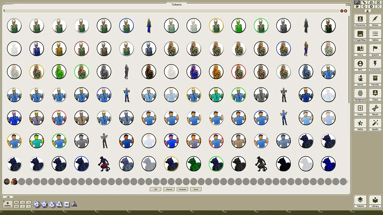 Fantasy Grounds - Monstrous Characters, Volume 5 (Token Pack) Screenshot 4