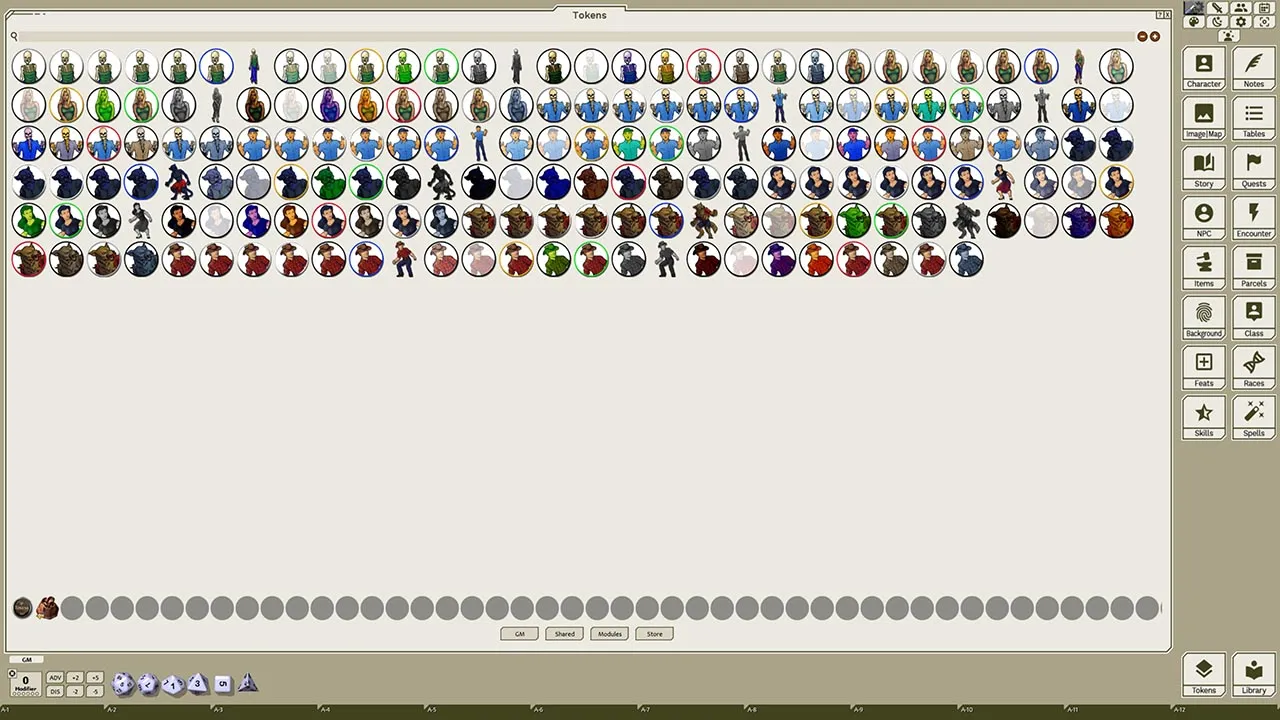 Fantasy Grounds - Monstrous Characters, Volume 5 (Token Pack) Screenshot 3