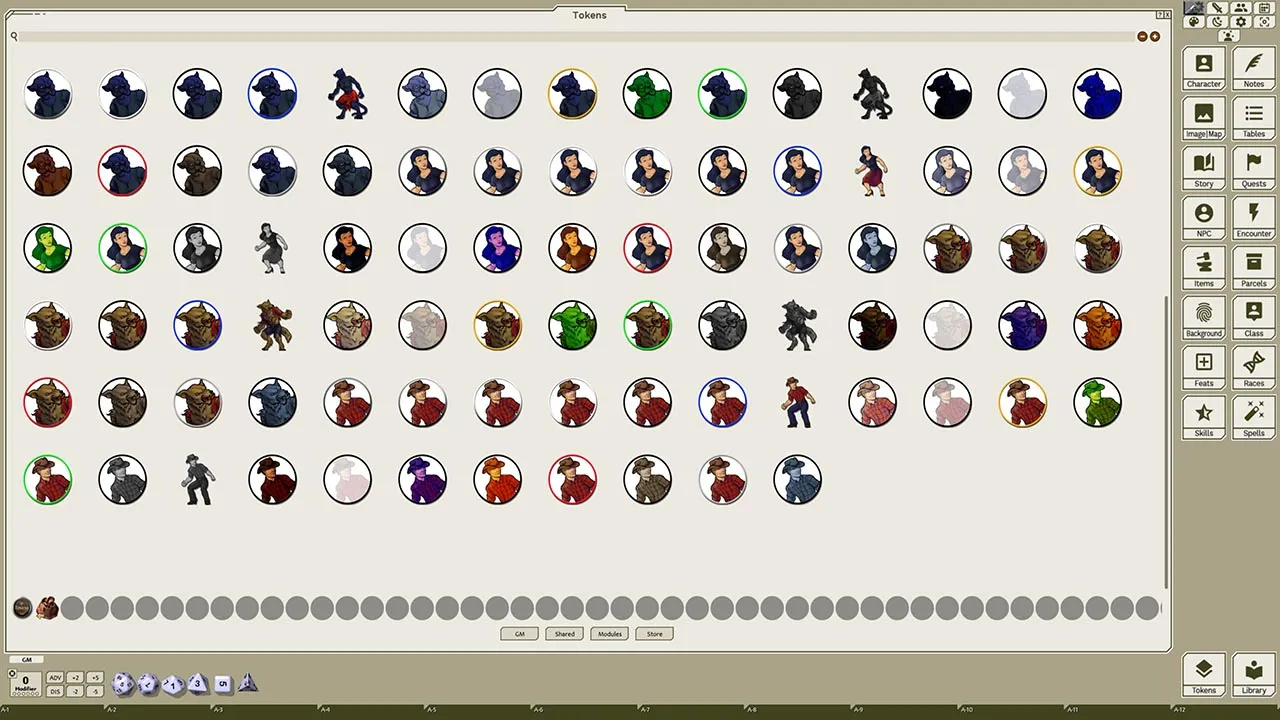Fantasy Grounds - Monstrous Characters, Volume 5 (Token Pack) Screenshot 0