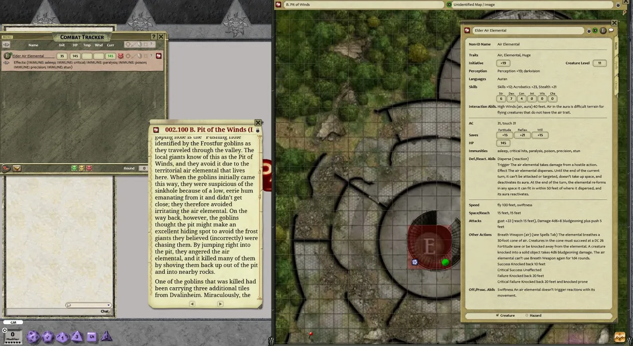 Fantasy Grounds - Pathfinder Society Playtest Scenario #4: The Frozen Oath (PFRPG2) Screenshot 4