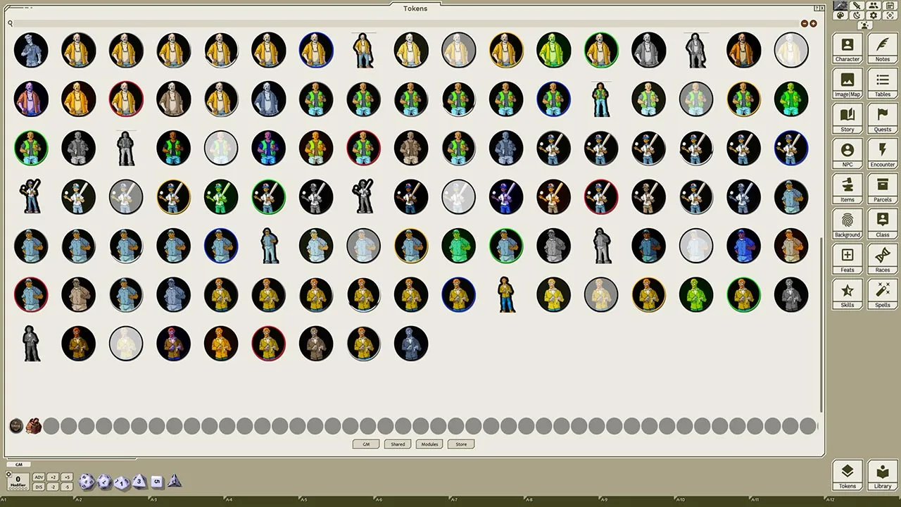 Fantasy Grounds - Moderns, Volume 7 (Token Pack) Screenshot 4