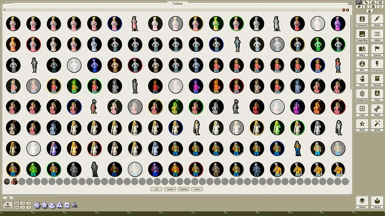 Fantasy Grounds - Moderns, Volume 7 (Token Pack) Screenshot 3