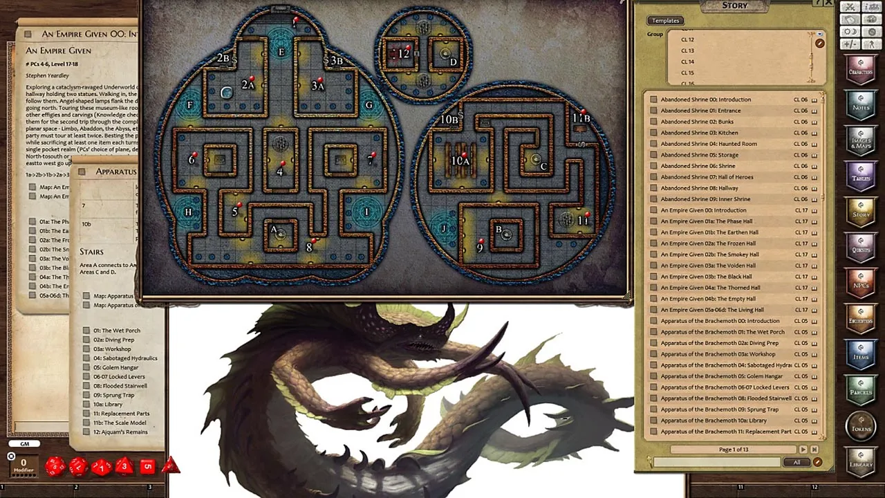 Fantasy Grounds - Mini-Dungeon Tome (PFRPG) Screenshot 3