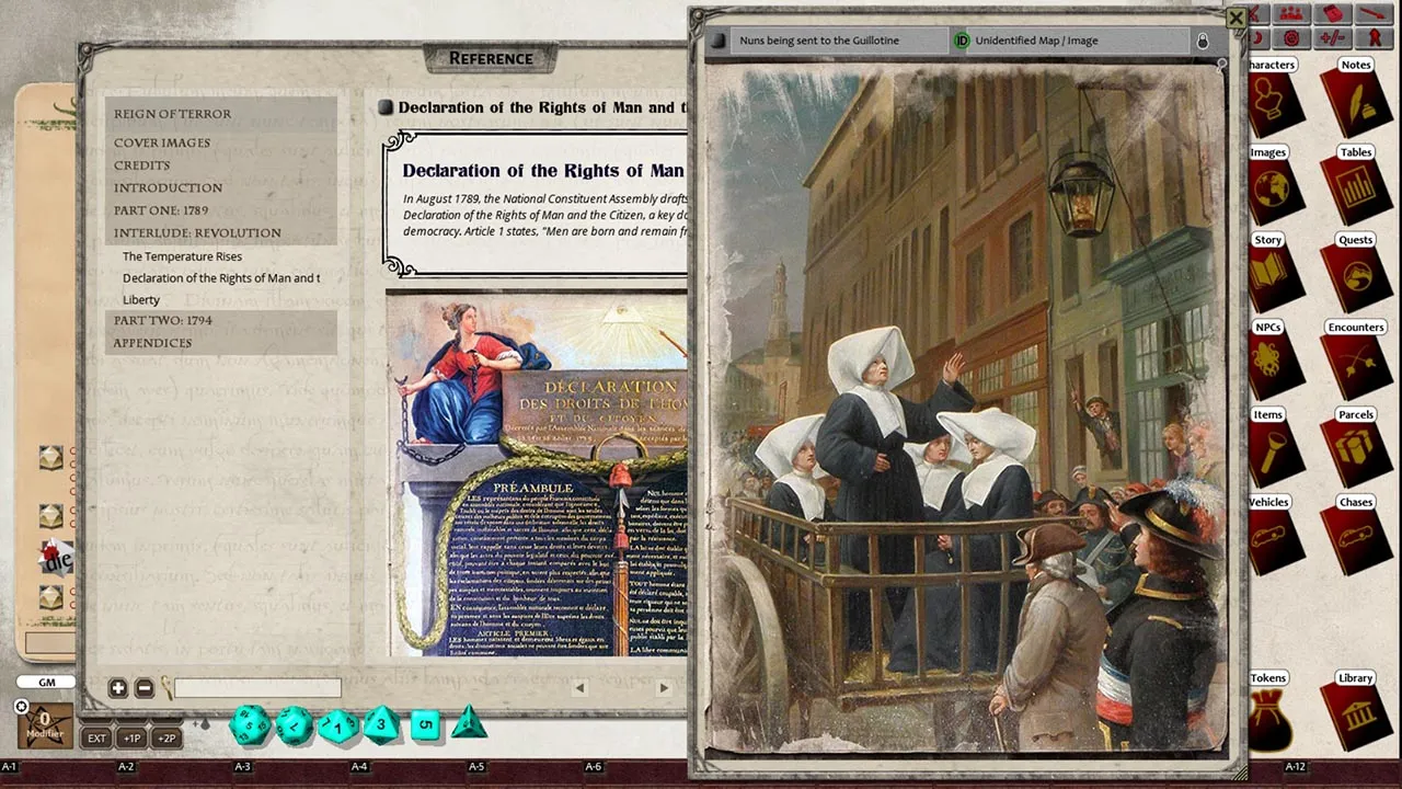Fantasy Grounds - Reign of Terror (CoC7E) Screenshot 3