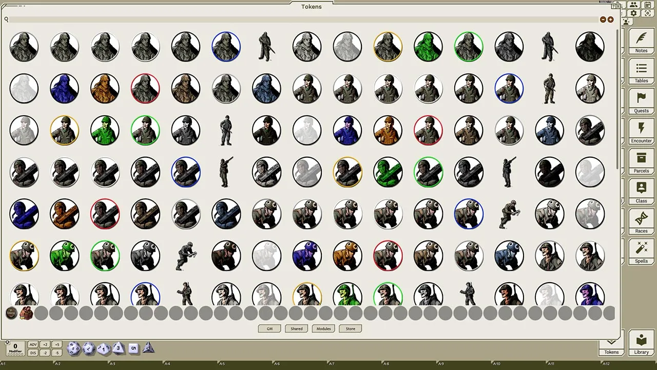 Fantasy Grounds - Moderns, Volume 6 (Token Pack) Screenshot 3