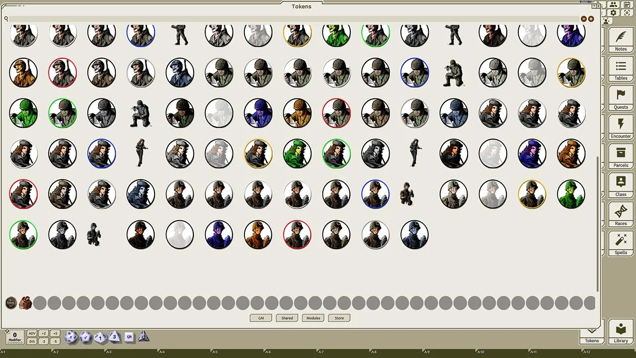 Fantasy Grounds - Moderns, Volume 6 (Token Pack) Screenshot 4