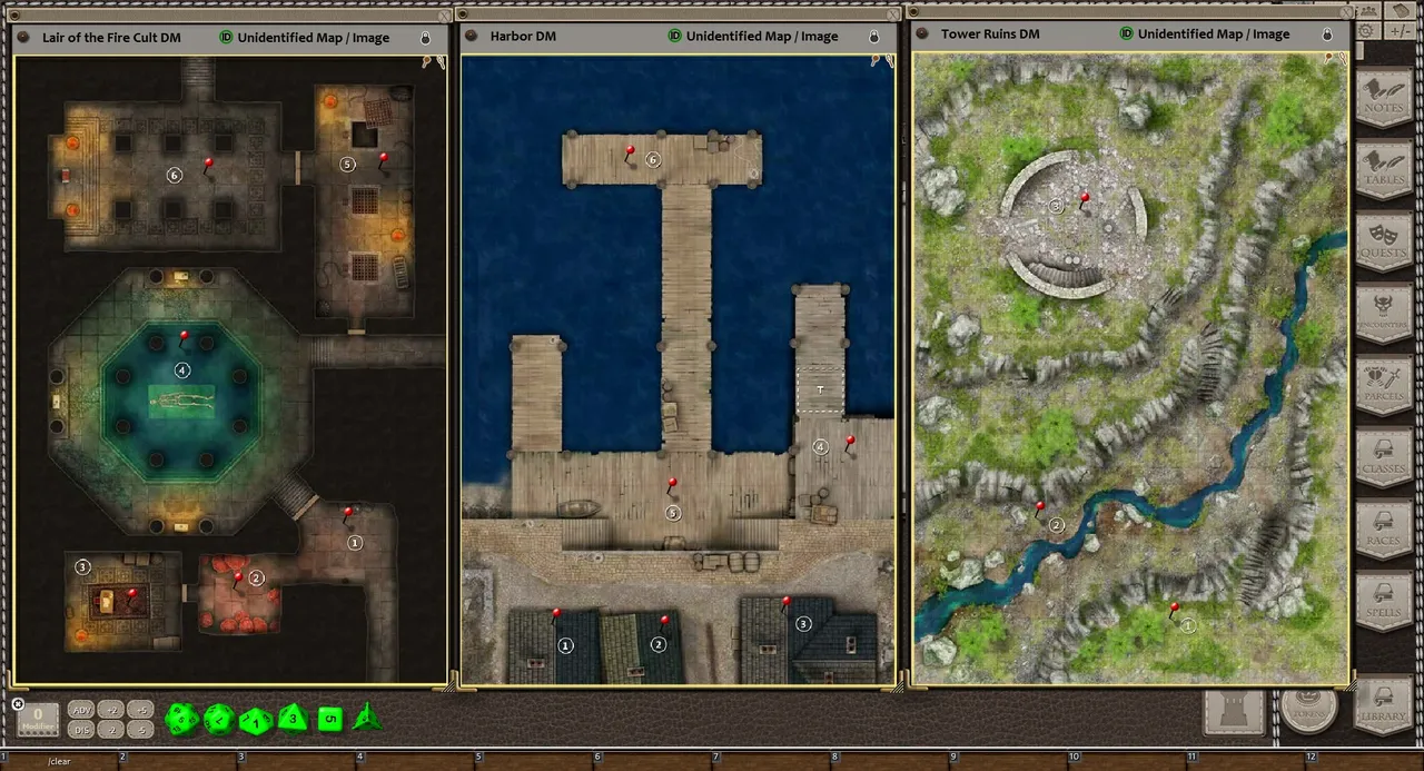 Fantasy Grounds - Creature Codex Lairs (5E) Screenshot 1