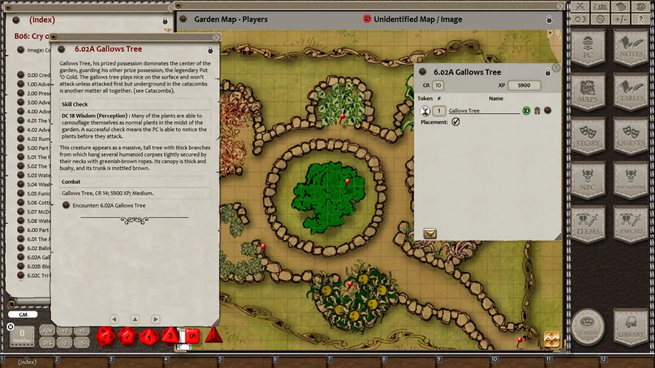 Fantasy Grounds - B06: Cry of Ill Omen (5E) Screenshot 3
