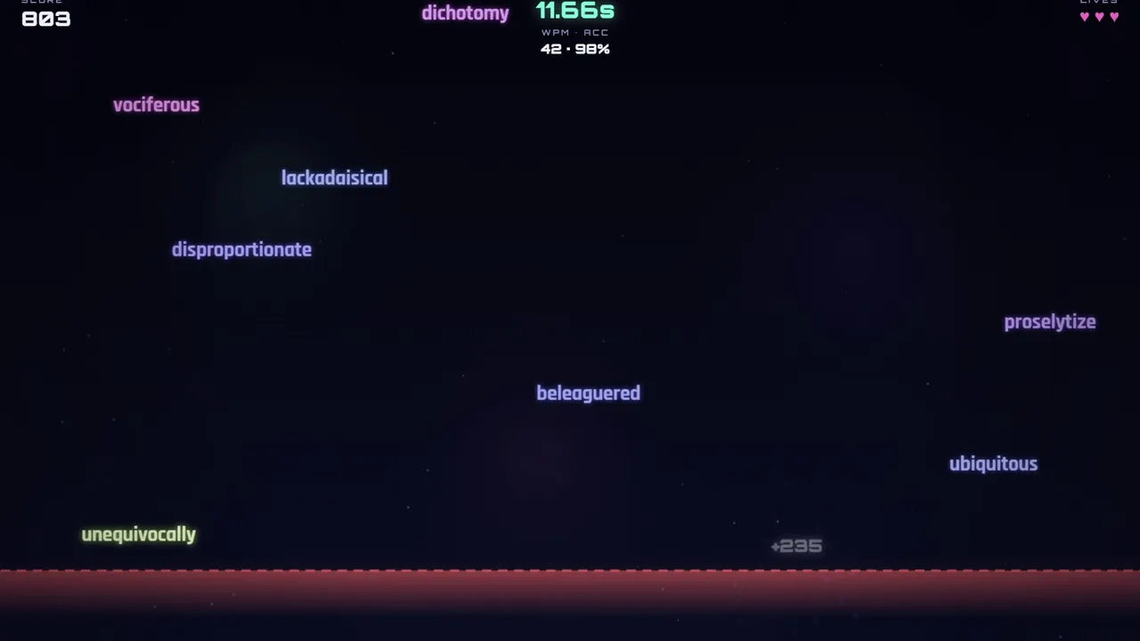 Typerain Screenshot 5