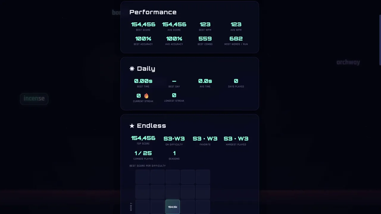 Typerain Screenshot 1