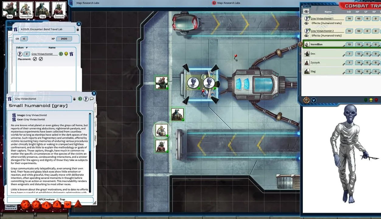 Fantasy Grounds - Starfinder RPG - Against the Aeon Throne AP 3: The Rune Drive Gambit (SFRPG) Screenshot 5