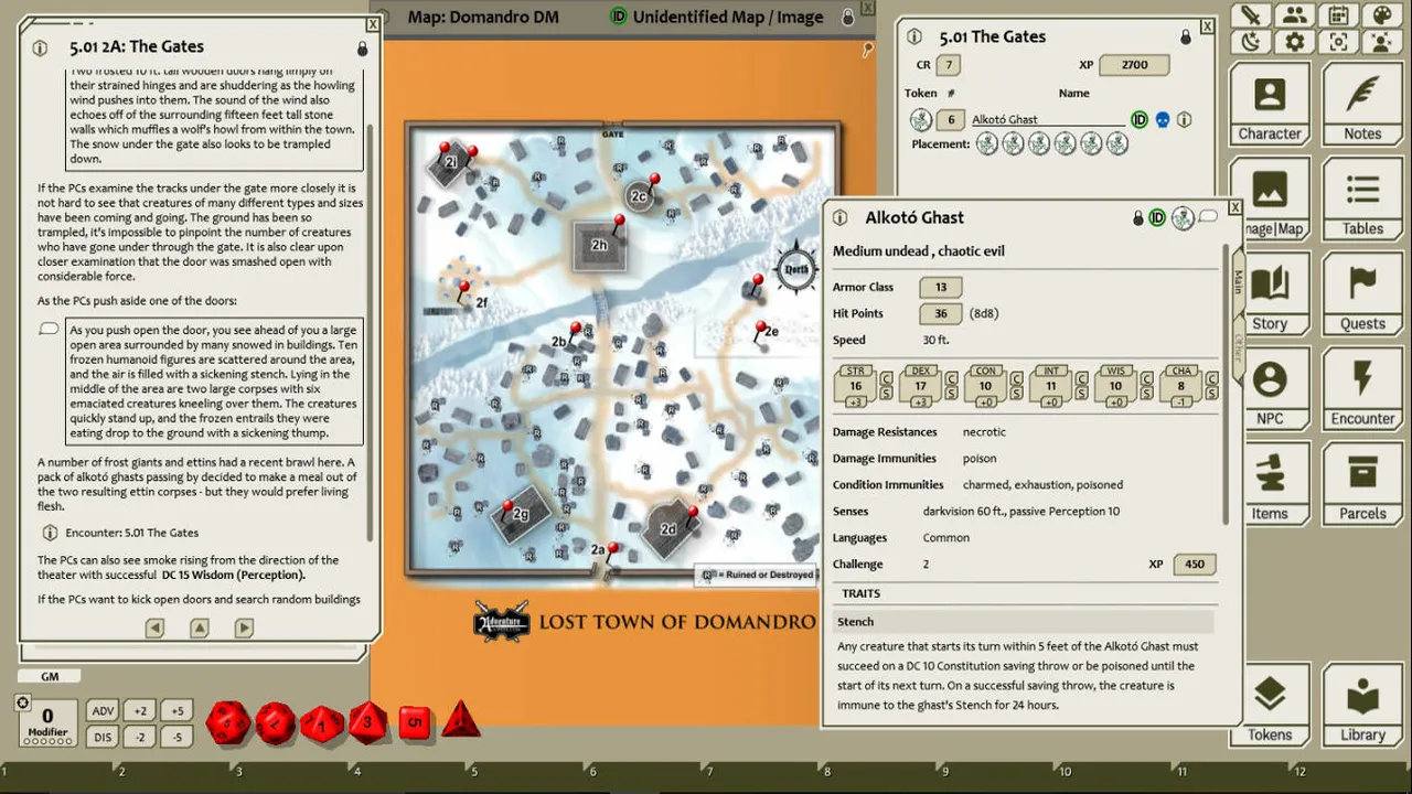 Fantasy Grounds - B13: Frozen Nightmares (5E) Screenshot 4