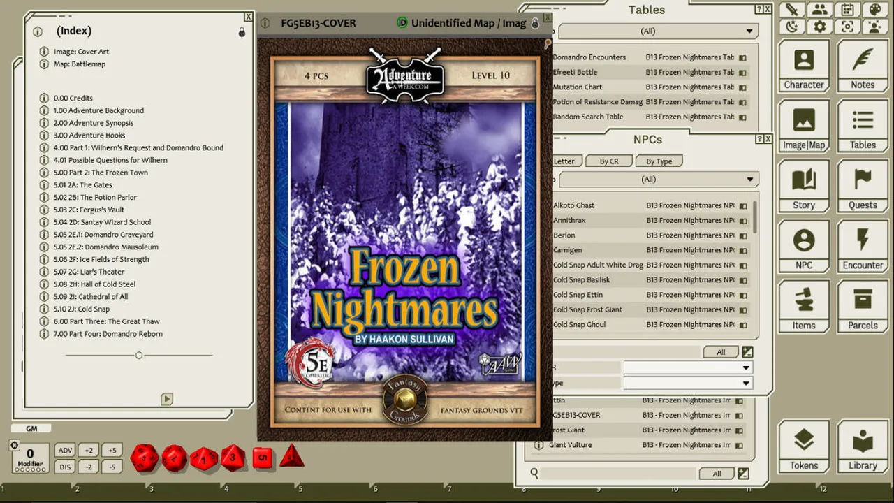 Fantasy Grounds - B13: Frozen Nightmares (5E) Screenshot 5