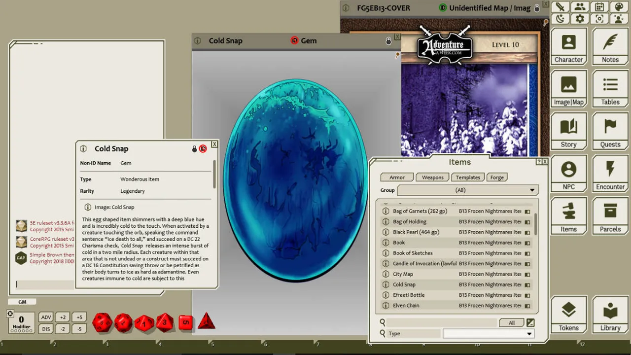 Fantasy Grounds - B13: Frozen Nightmares (5E) Screenshot 2
