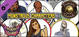 Fantasy Grounds - Monstrous Characters, Volume 6 (Token Pack)