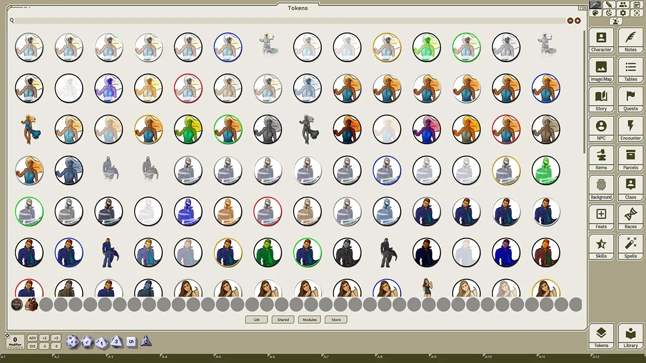 Fantasy Grounds - Monstrous Characters, Volume 6 (Token Pack) Screenshot 3