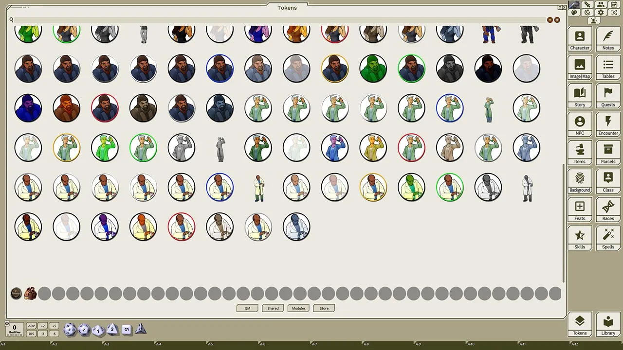 Fantasy Grounds - Monstrous Characters, Volume 6 (Token Pack) Screenshot 1