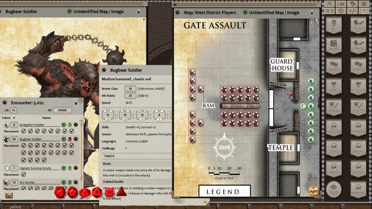 Fantasy Grounds - B14: The Battle for Bridgefort (5E) Screenshot 2