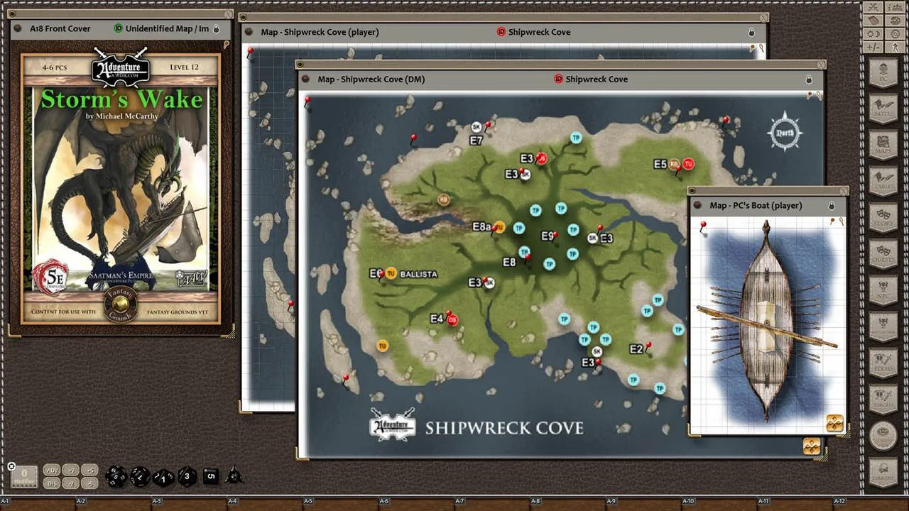 Fantasy Grounds - A18: Storm's Wake (5E) Screenshot 2