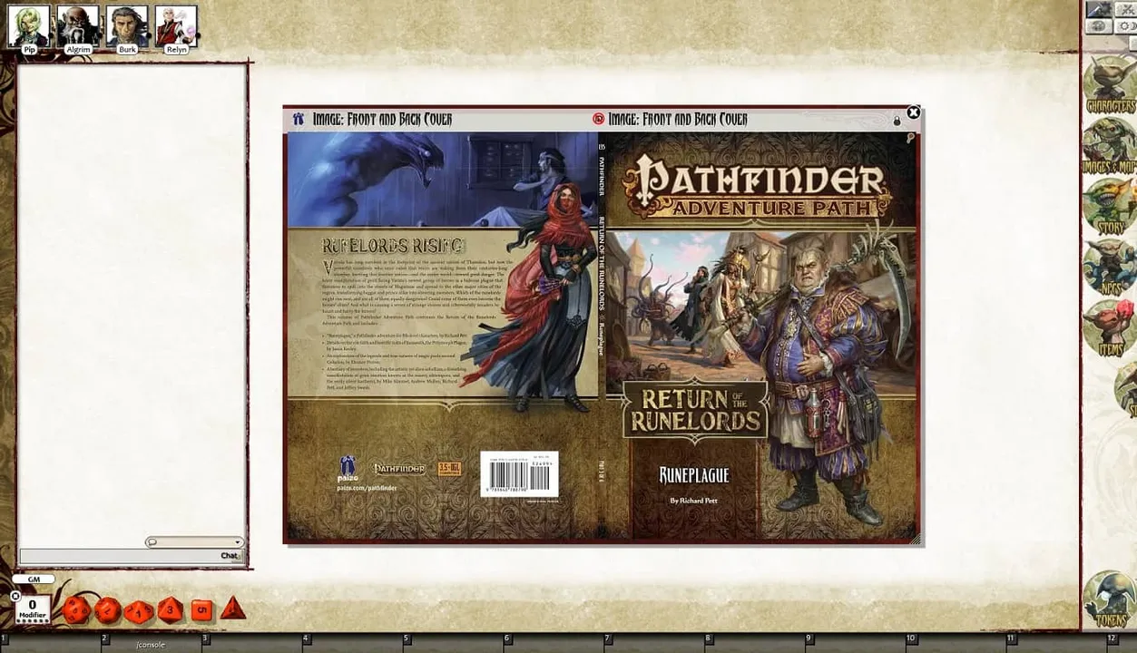 Fantasy Grounds - Pathfinder RPG - Return of the Runelords AP 3: Runeplague (PFRPG) Screenshot 0