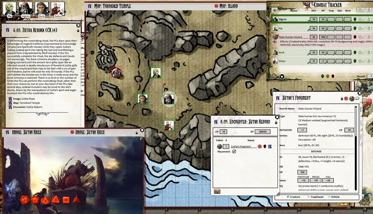 Fantasy Grounds - Pathfinder RPG - Return of the Runelords AP 3: Runeplague (PFRPG) Screenshot 6