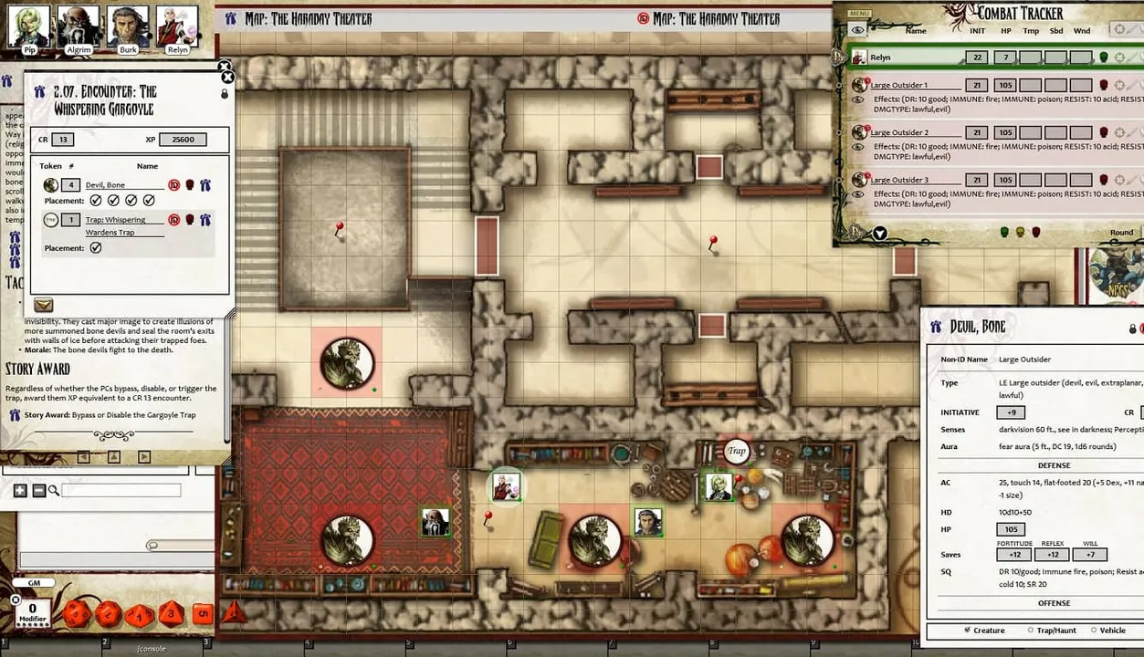 Fantasy Grounds - Pathfinder RPG - Carrion Crown AP 5: Ashes at Dawn (PFRPG) Screenshot 2