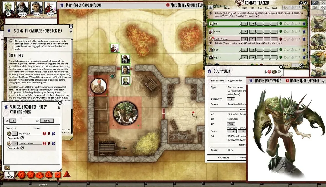 Fantasy Grounds - Pathfinder RPG - Carrion Crown AP 5: Ashes at Dawn (PFRPG) Screenshot 6