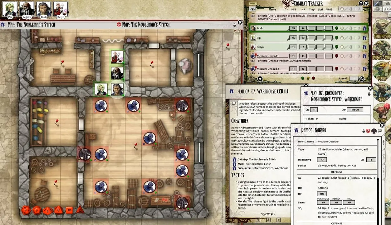 Fantasy Grounds - Pathfinder RPG - Carrion Crown AP 5: Ashes at Dawn (PFRPG) Screenshot 5