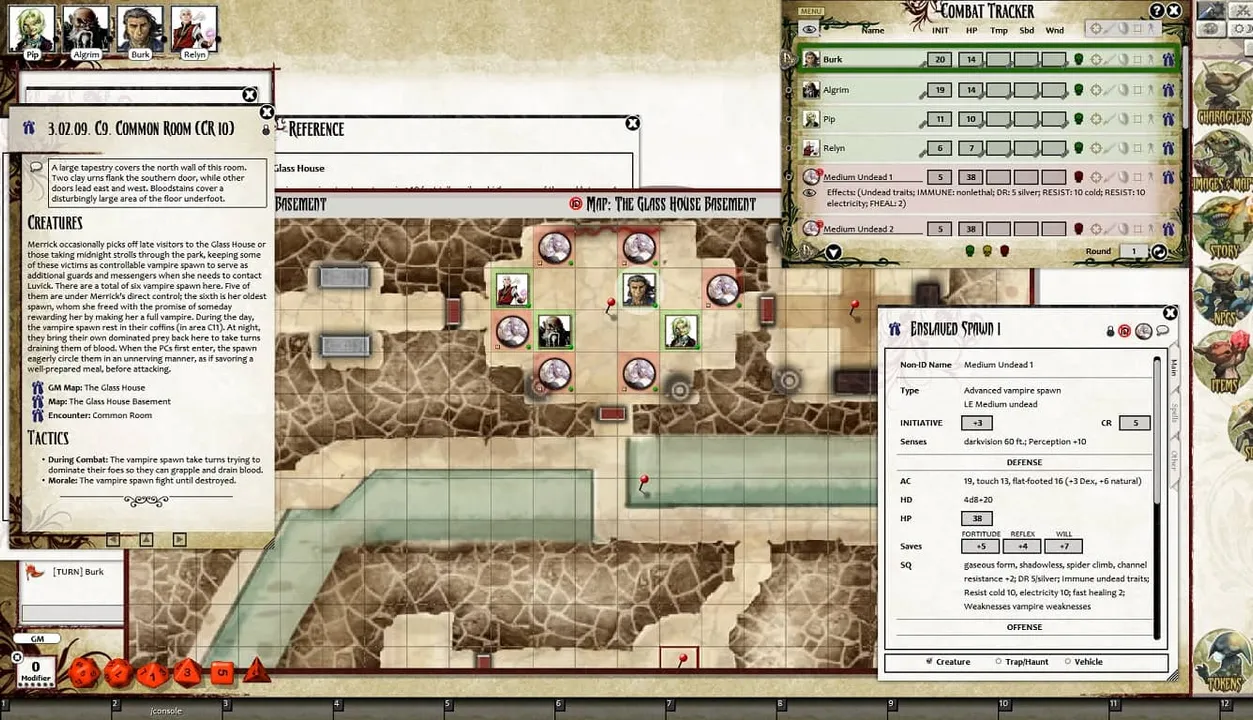 Fantasy Grounds - Pathfinder RPG - Carrion Crown AP 5: Ashes at Dawn (PFRPG) Screenshot 3