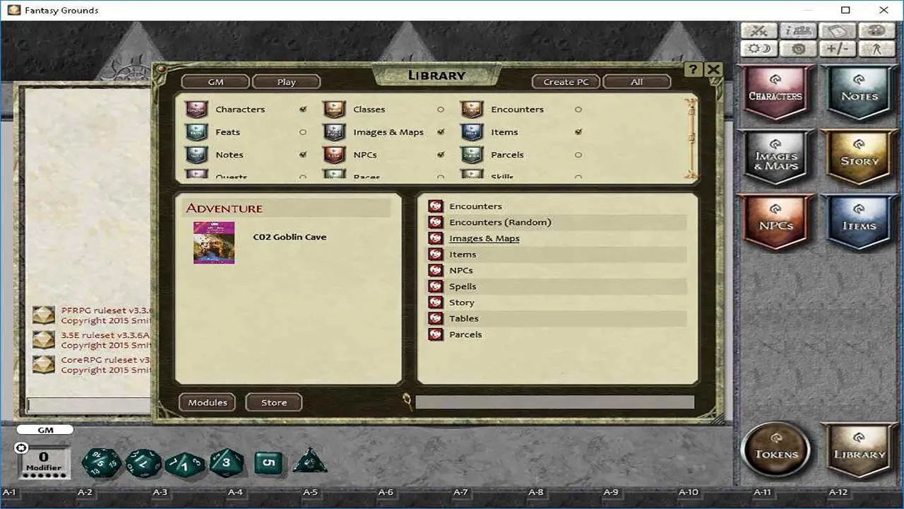 Fantasy Grounds - C02: Goblin Cave (PFRPG) Screenshot 1