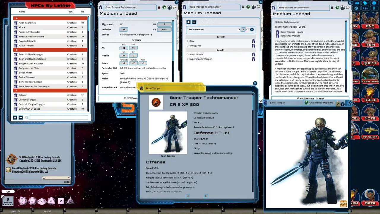 Fantasy Grounds - Starfinder Alien Archive 2 (SFRPG) Screenshot 0