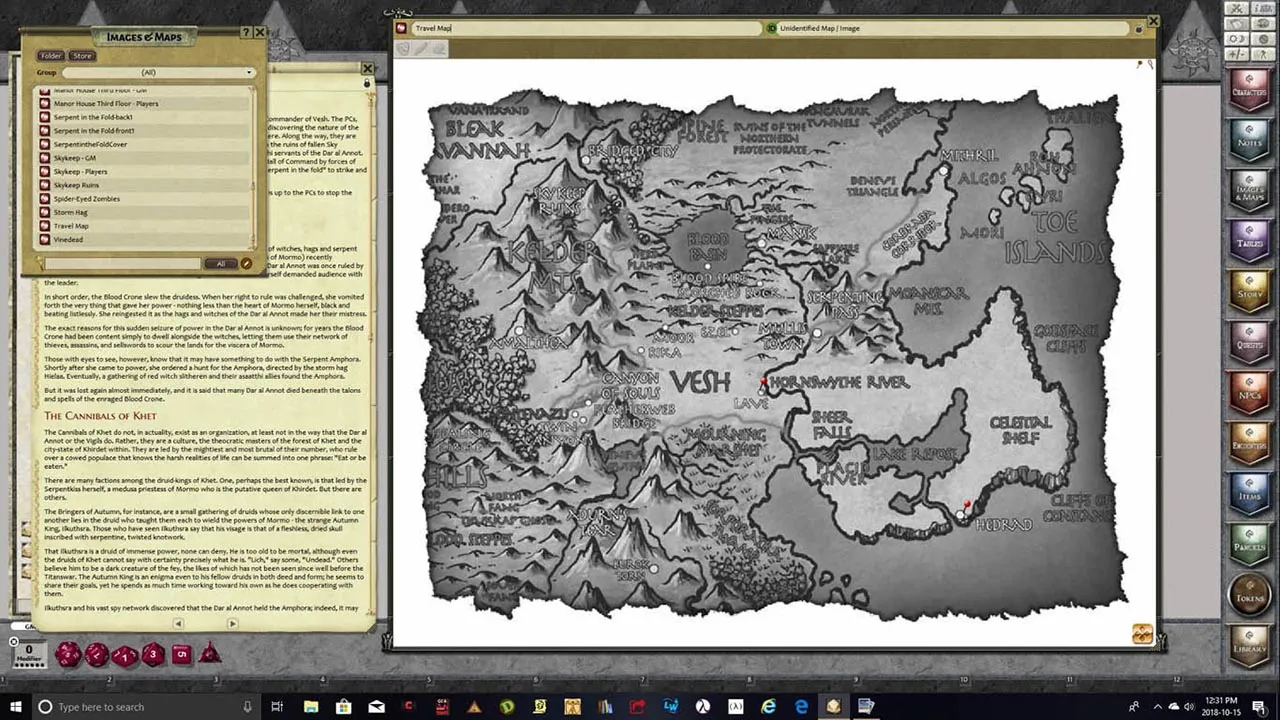 Fantasy Grounds - Serpent Amphora Cycle Book 1: Serpent in the Fold (PFRPG) Screenshot 4