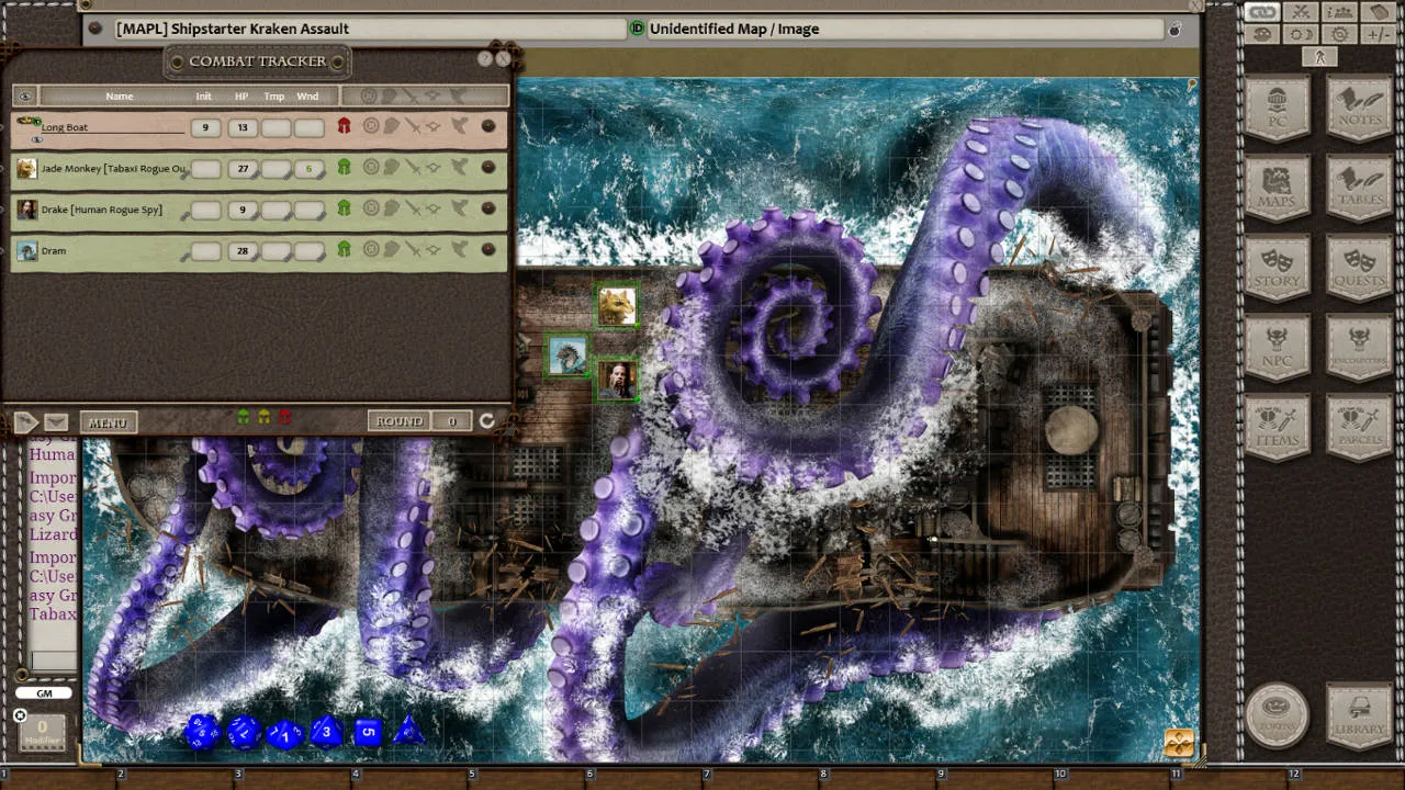 Fantasy Grounds - Meander's Map Pack: Shipstarter Ultimate Pack (Map Pack) Screenshot 4